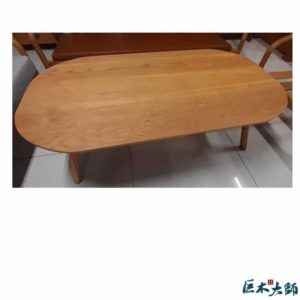 橡木簡約長腳實木桌板