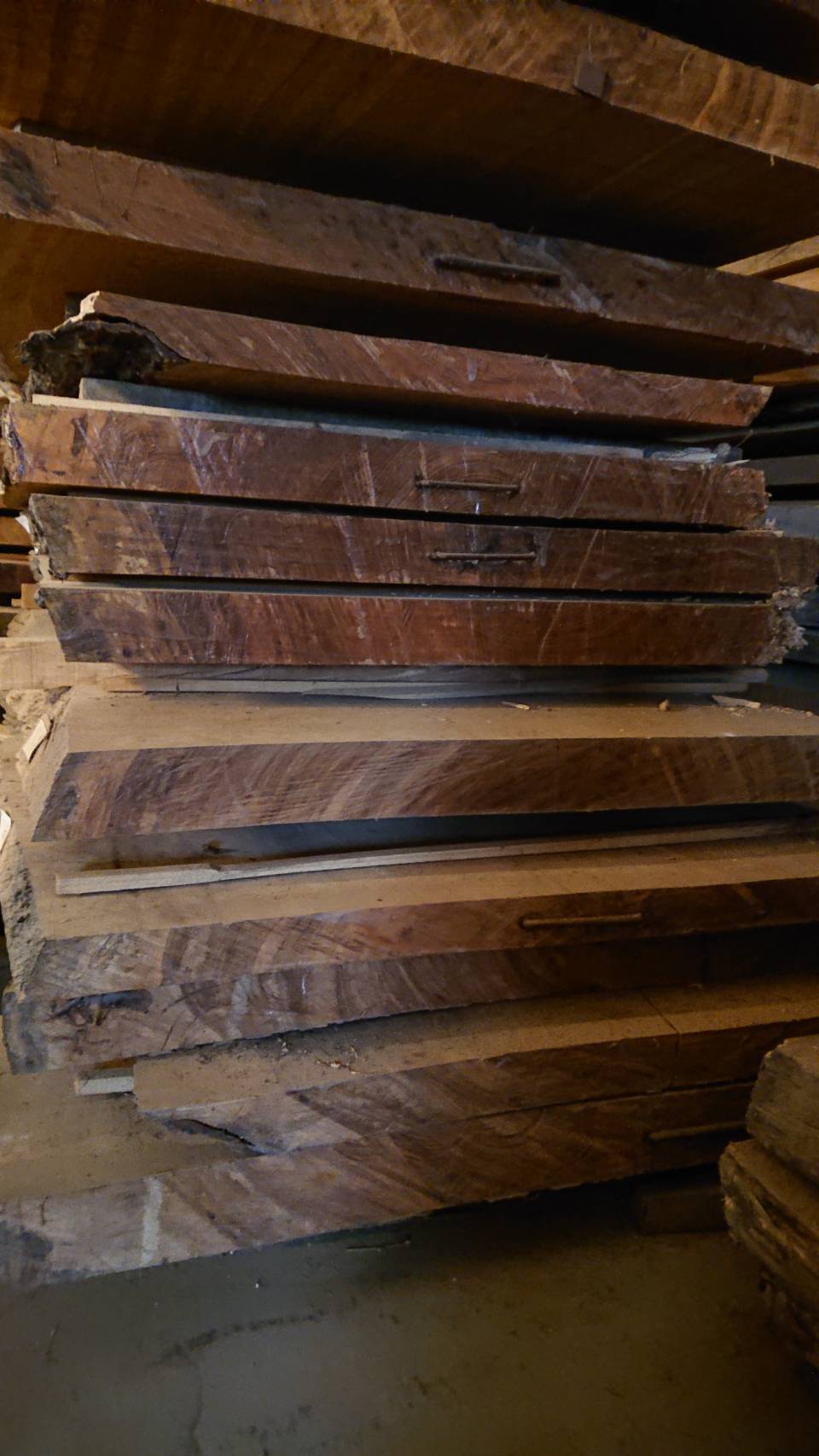 非洲斑馬木 原木大板毛料