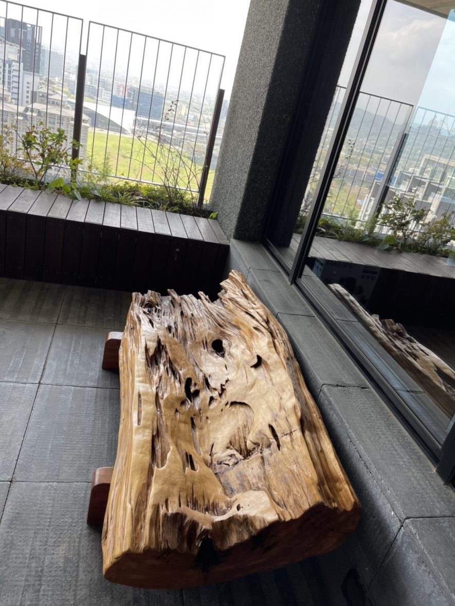 台灣檜木懶人椅