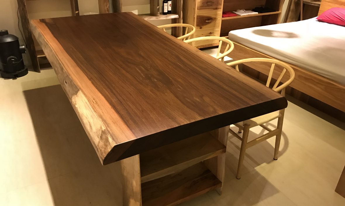 新竹 原木桌板 非洲紫檀