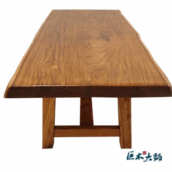 原木餐桌 非洲柚木-15